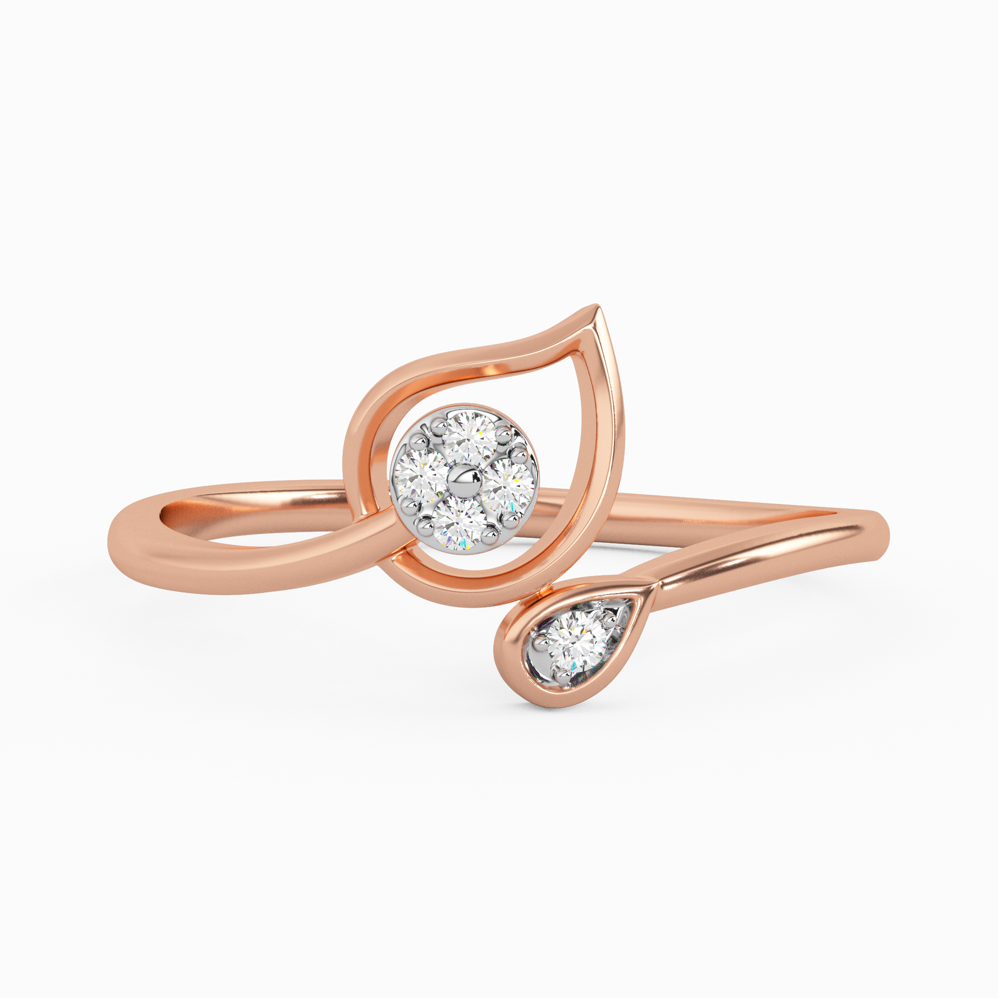 Impeccable Imperfection Gold and Diamond Ring