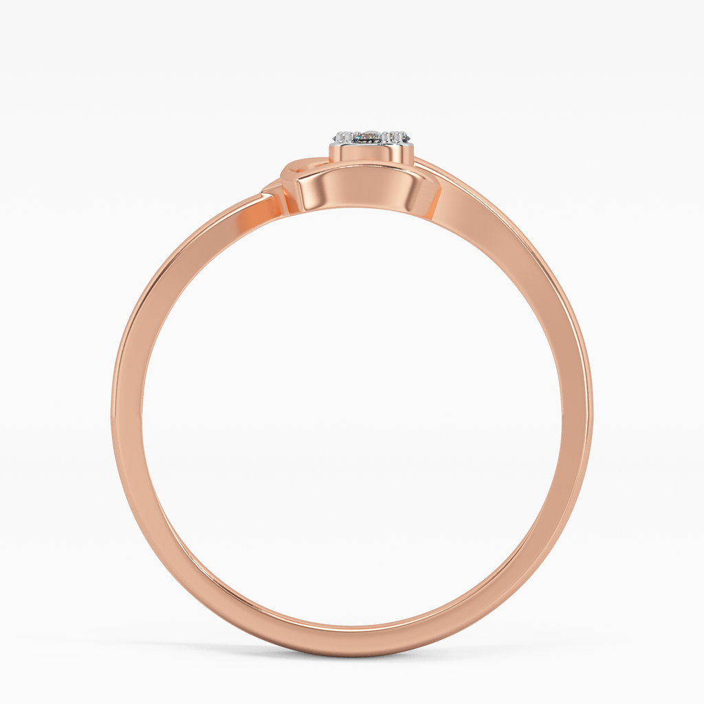 Impeccable Imperfection Gold and Diamond Ring