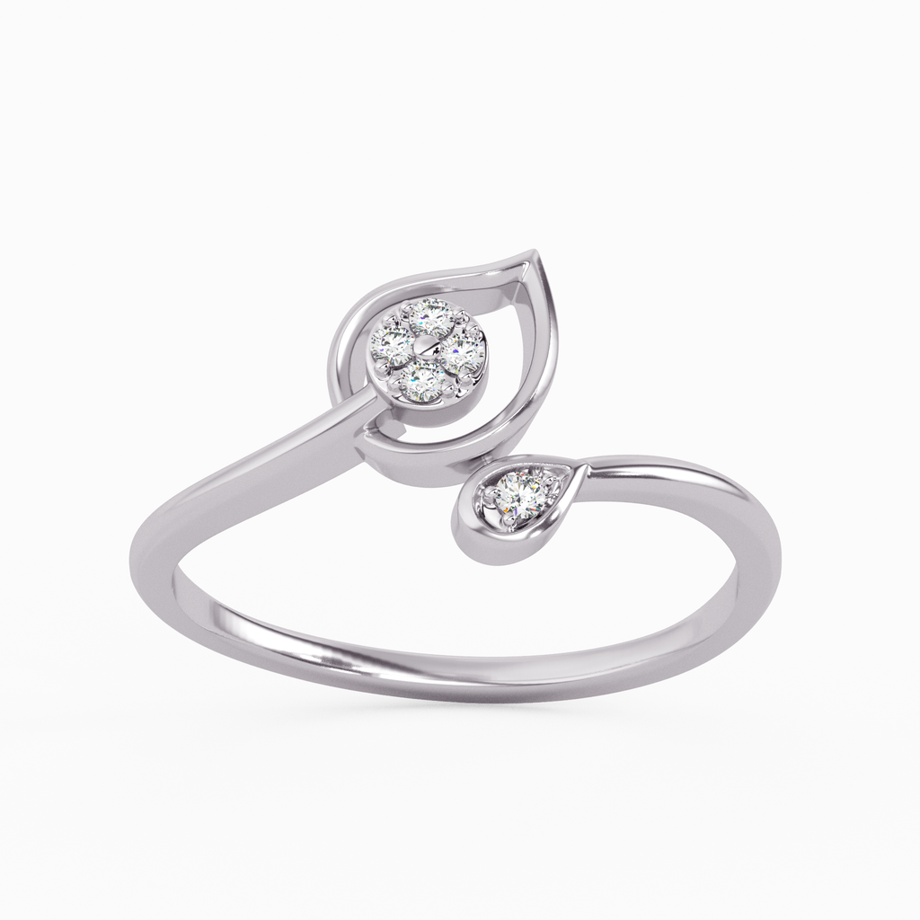 Impeccable Imperfection Gold and Diamond Ring