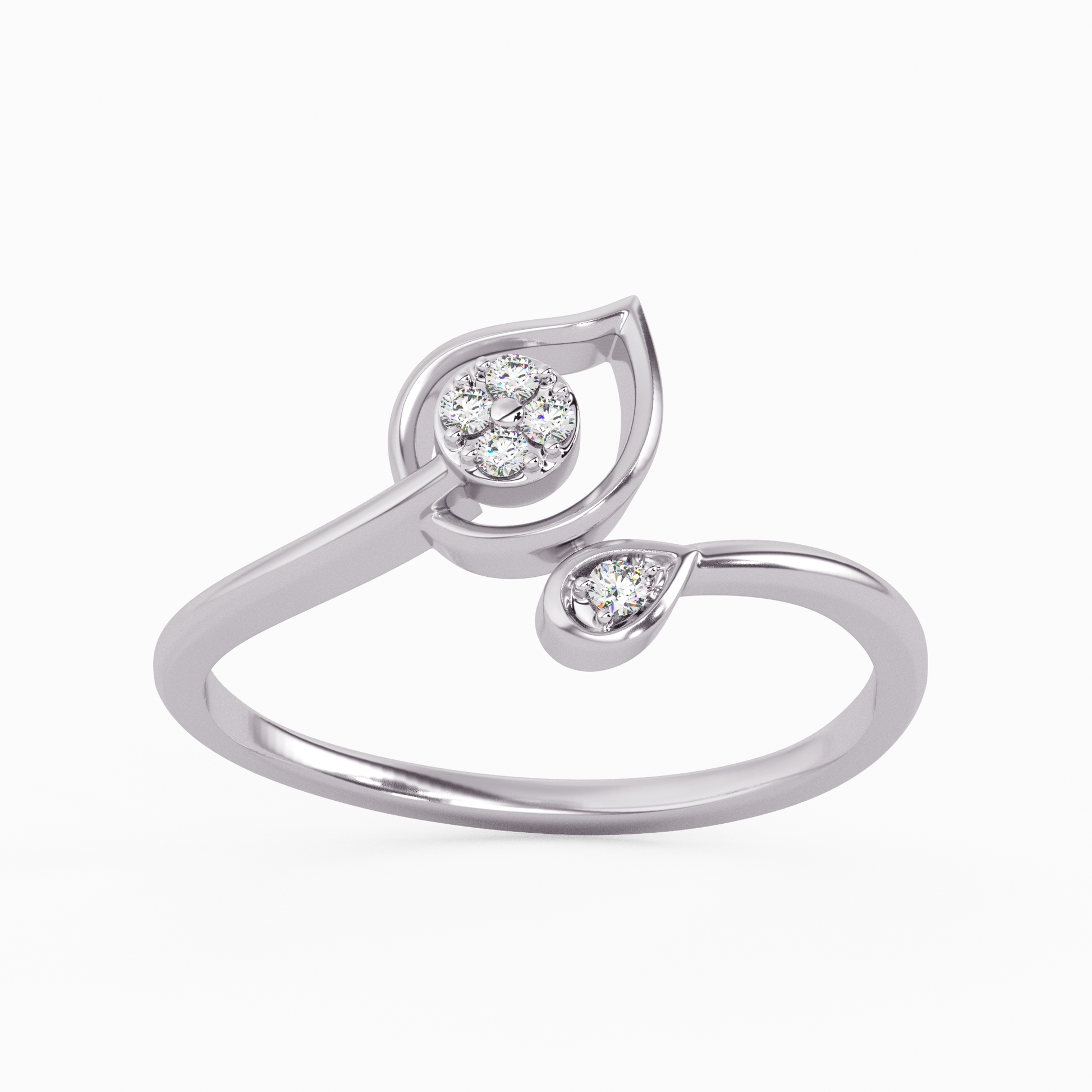 Impeccable Imperfection Gold and Diamond Ring