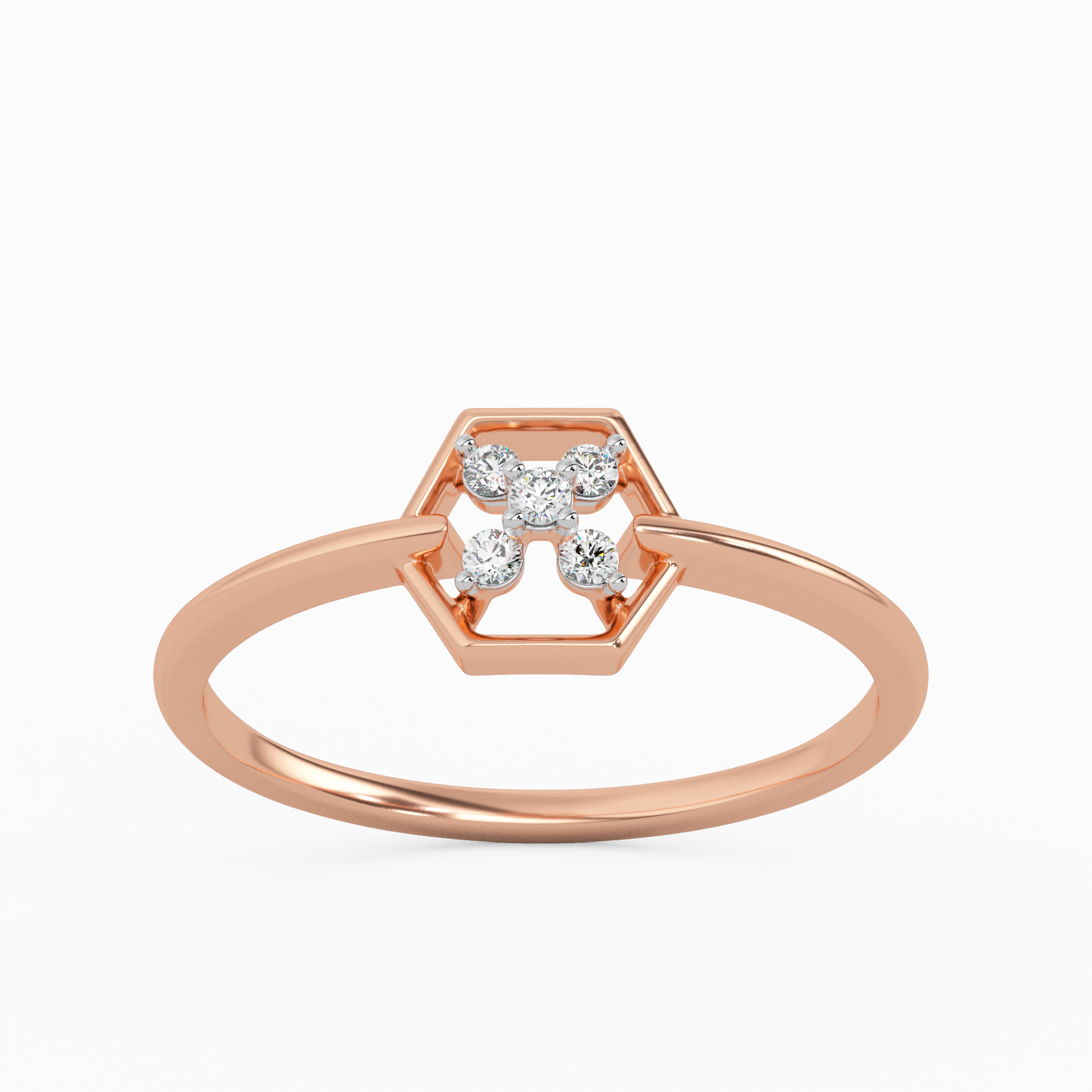 Lavish Lavender Gold and Diamond Ring