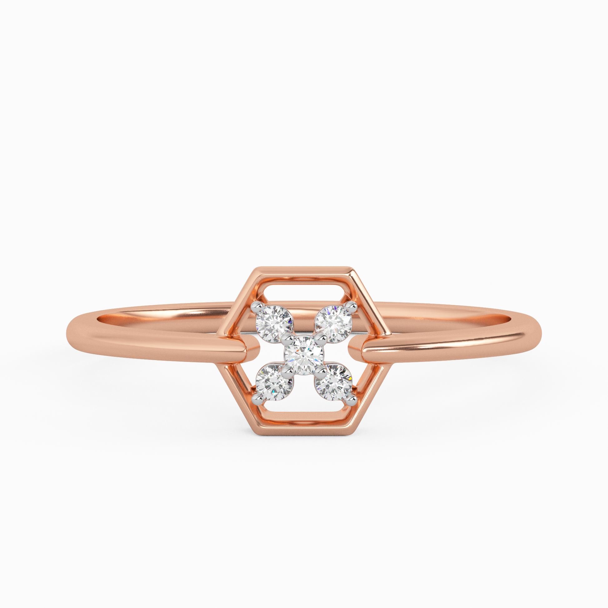 Lavish Lavender Gold and Diamond Ring