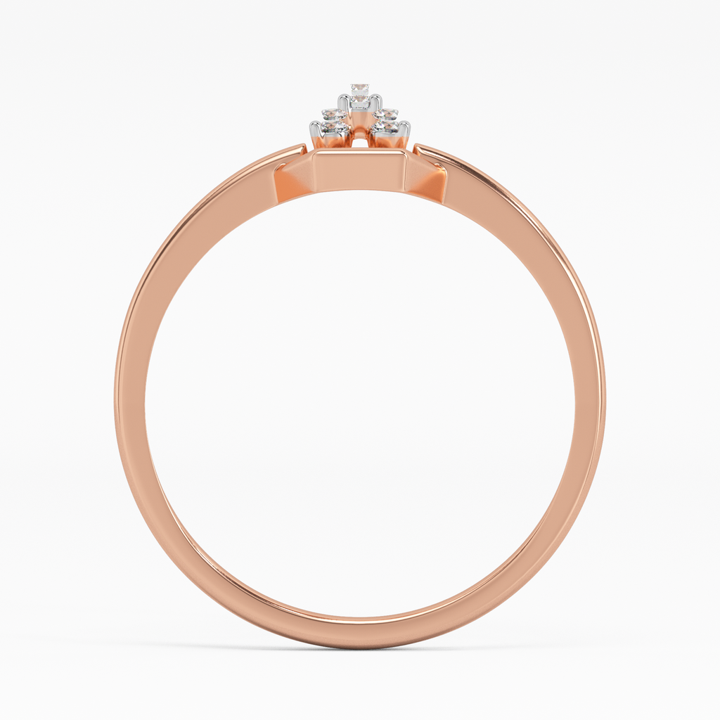 Lavish Lavender Gold and Diamond Ring