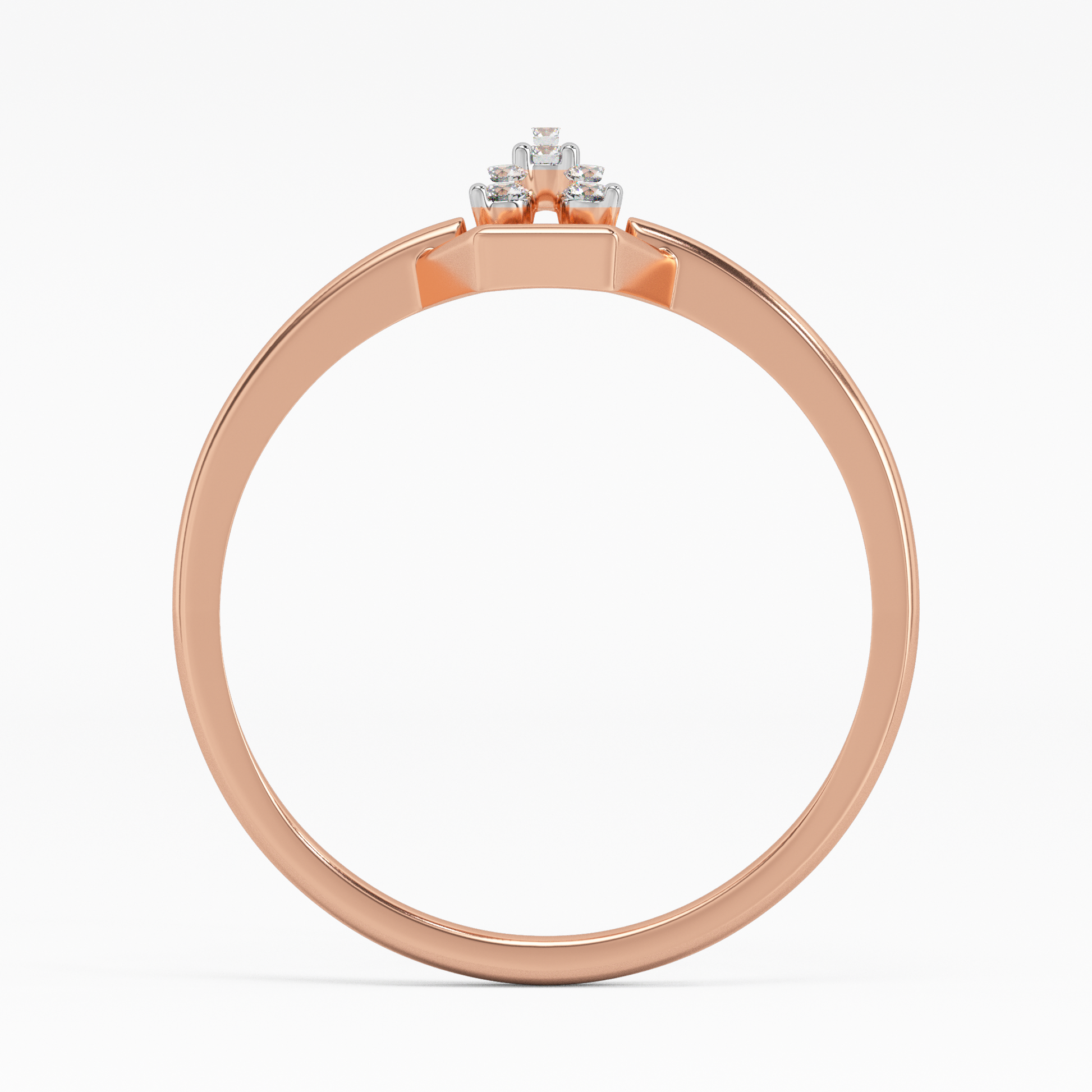 Lavish Lavender Gold and Diamond Ring