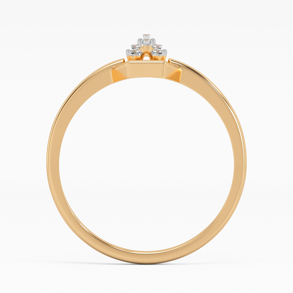 Lavish Lavender Gold and Diamond Ring