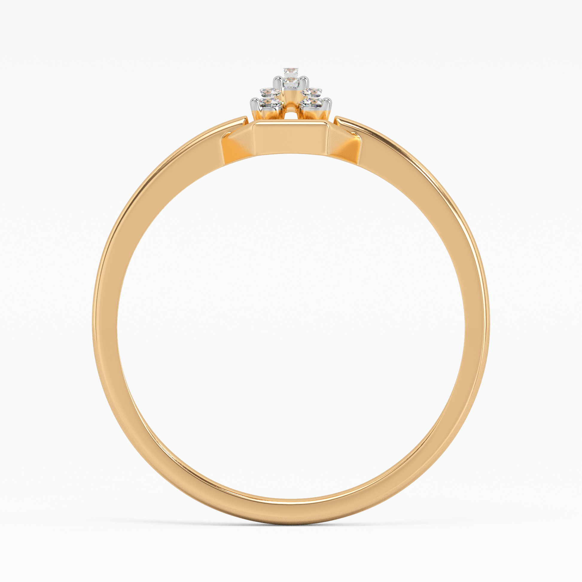 Lavish Lavender Gold and Diamond Ring