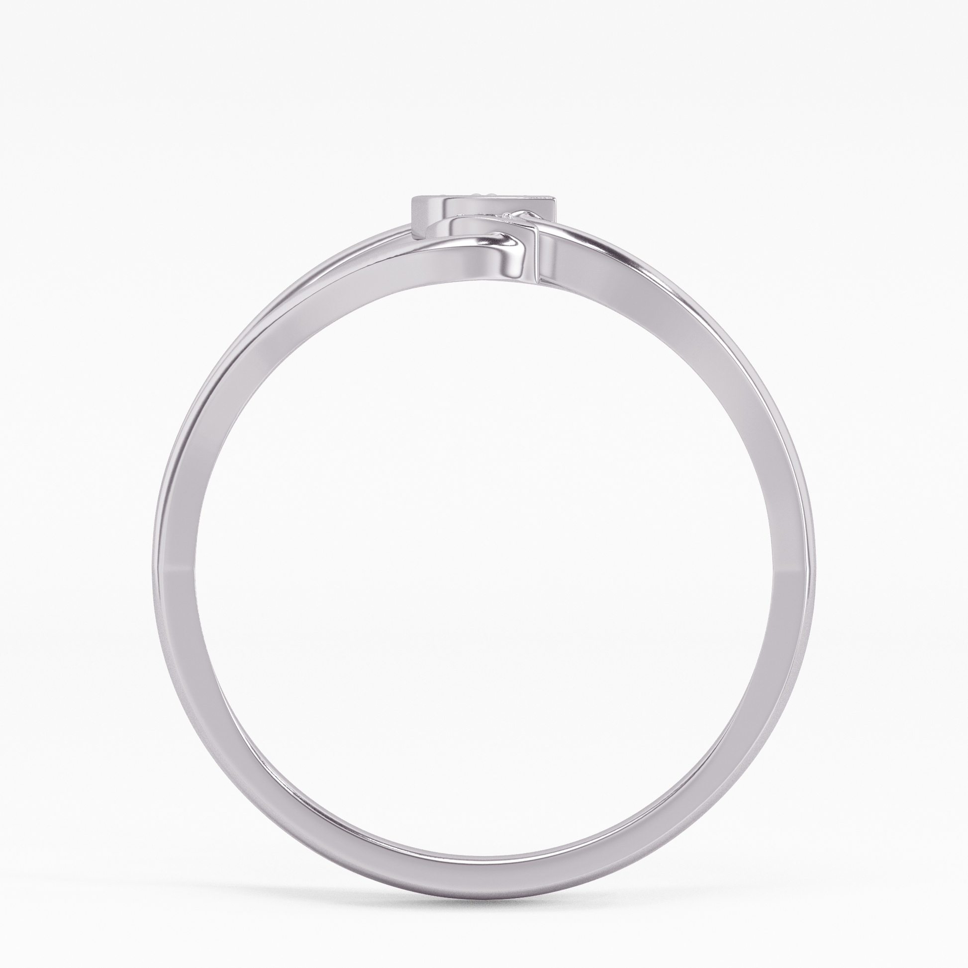 Shimmering Begonia Gold and Diamond Ring