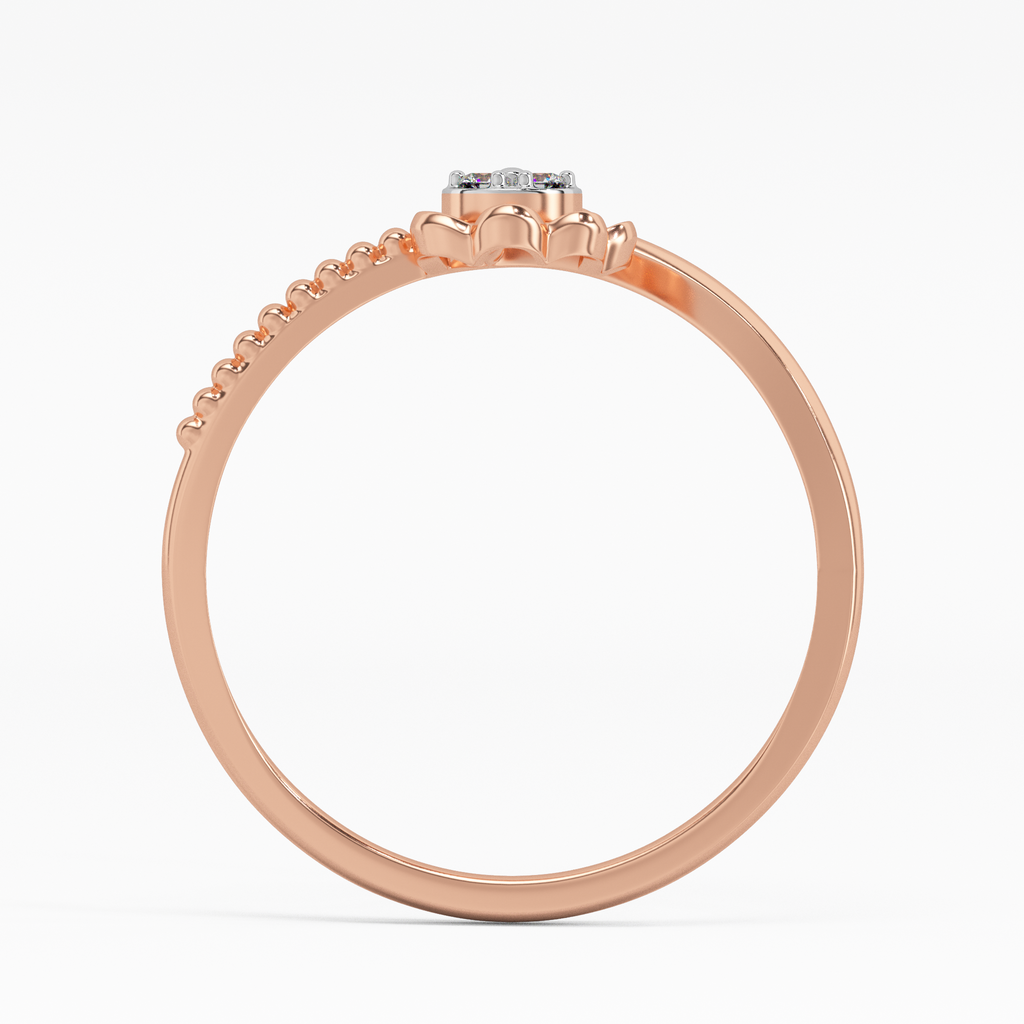 Sumptuous Narcissus Gold and Diamond Ring