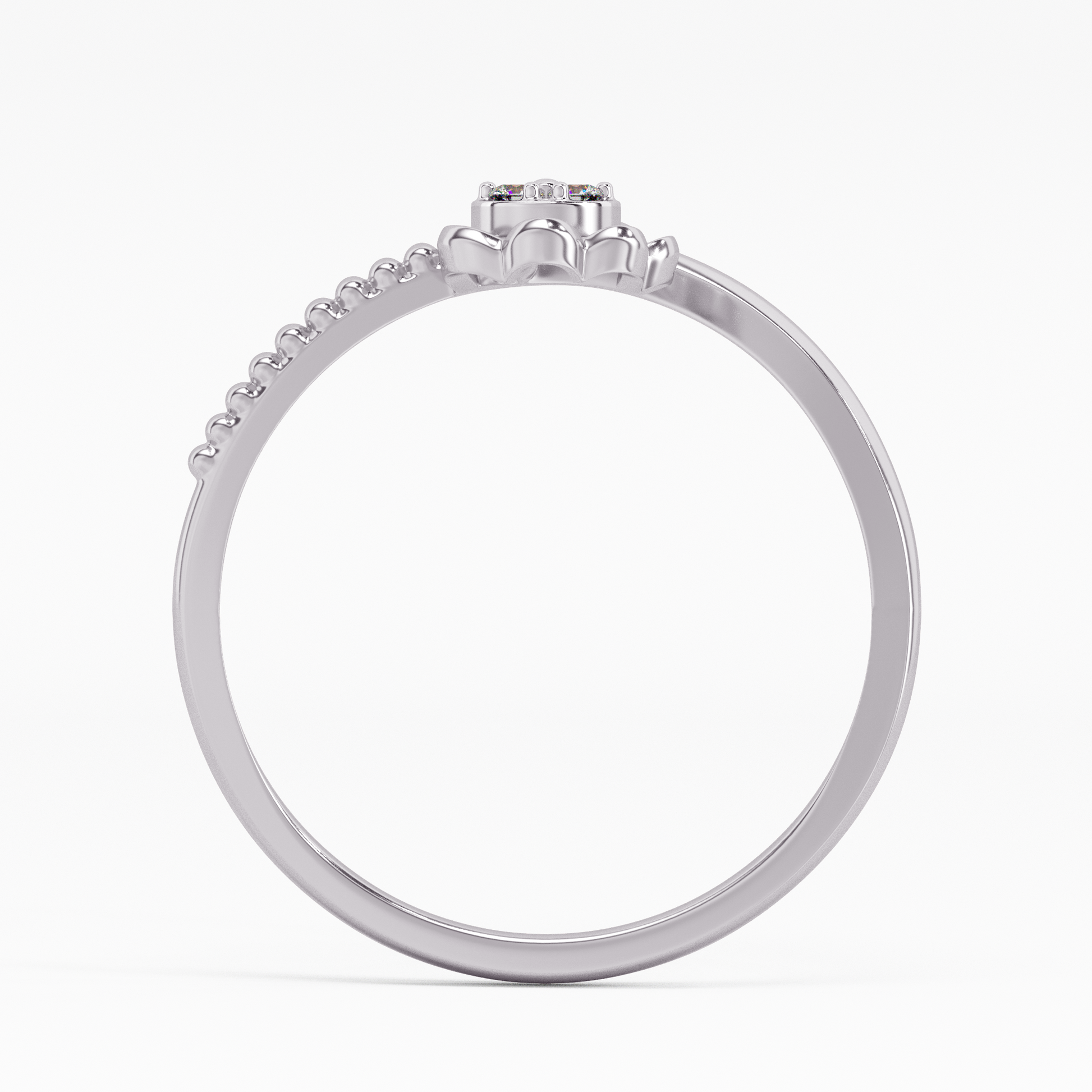 Sumptuous Narcissus Gold and Diamond Ring