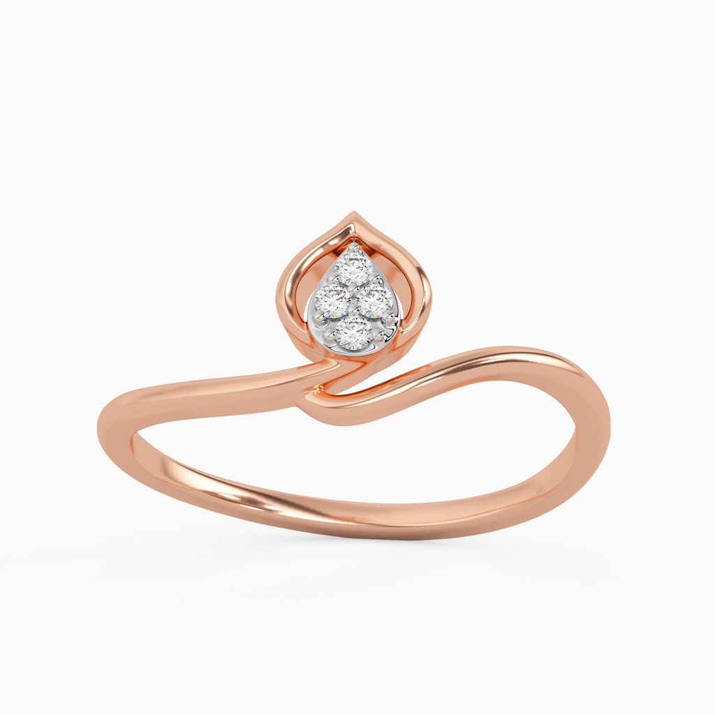 Timeless Primrose Gold and Diamond Ring