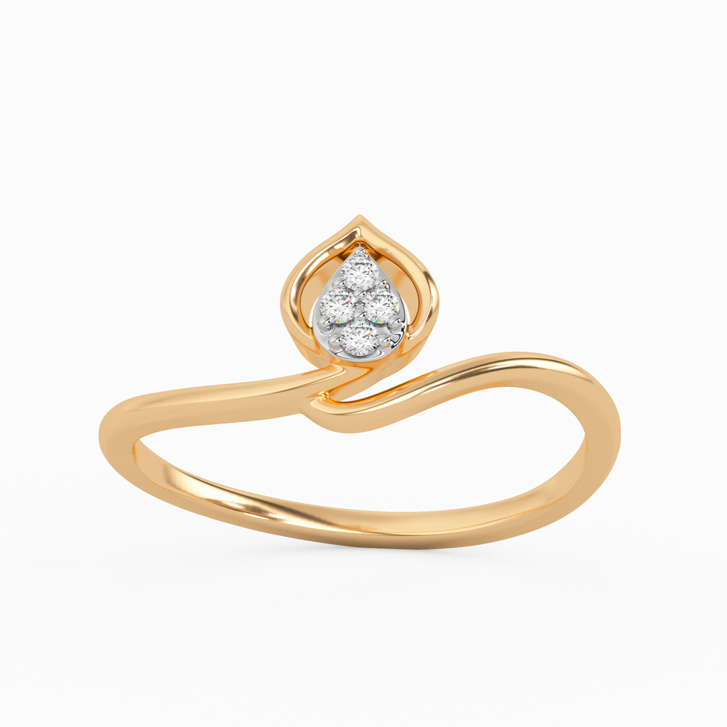 Timeless Primrose Gold and Diamond Ring