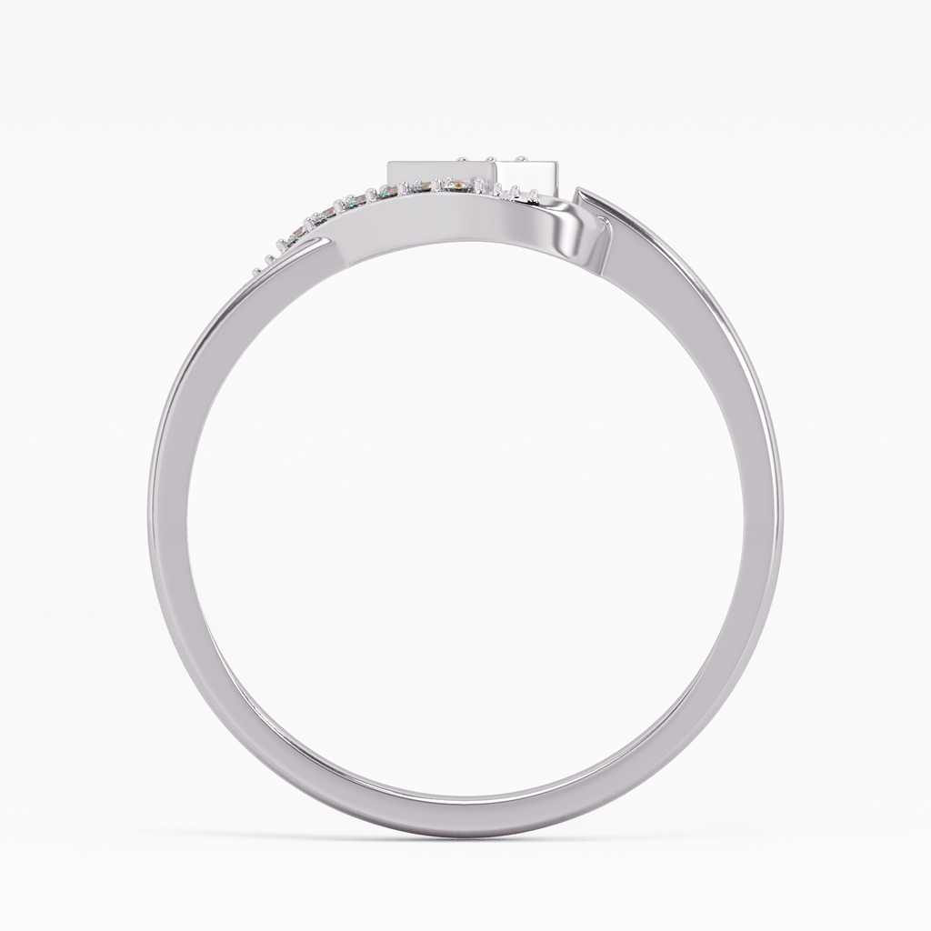 Rosy Revolution Gold and Diamond Earrings