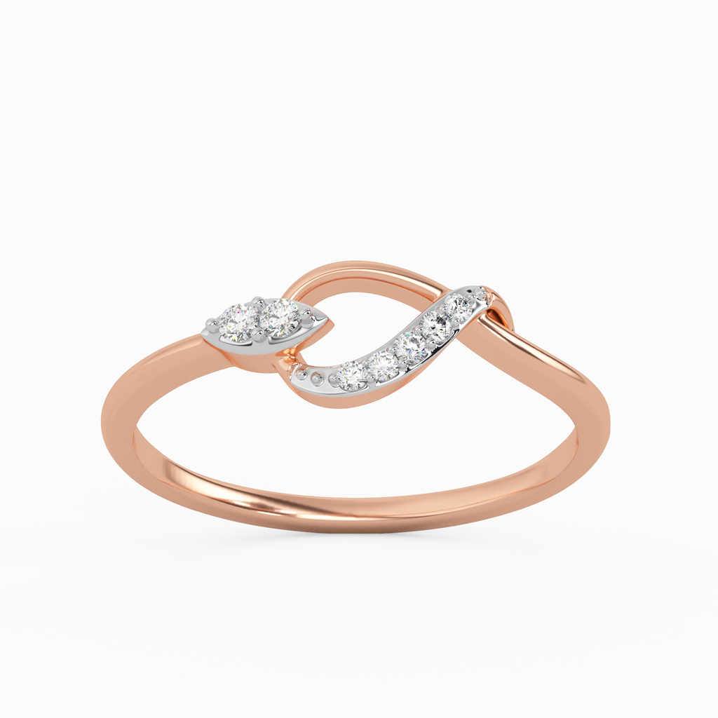 Sensational Wisteria Gold and Diamond Ring