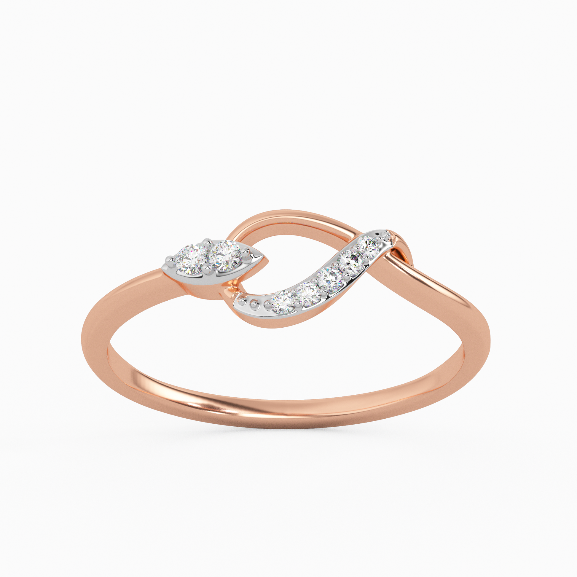 Sensational Wisteria Gold and Diamond Ring