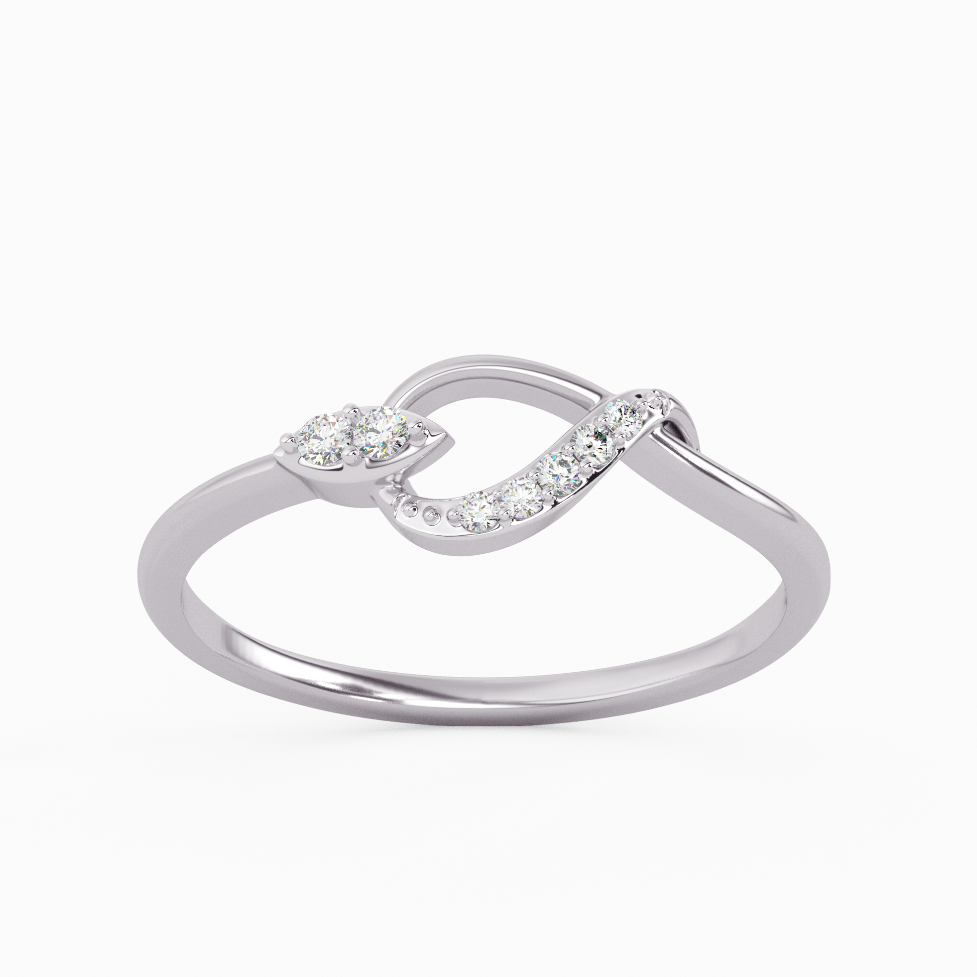 Sensational Wisteria Gold and Diamond Ring