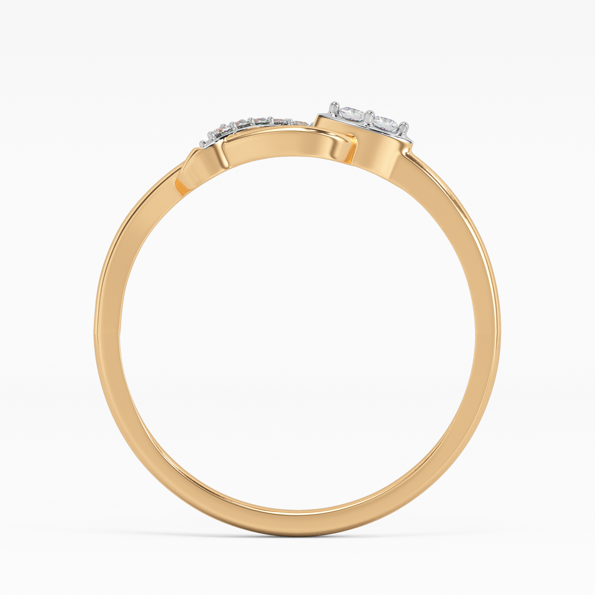 Sensational Wisteria Gold and Diamond Ring