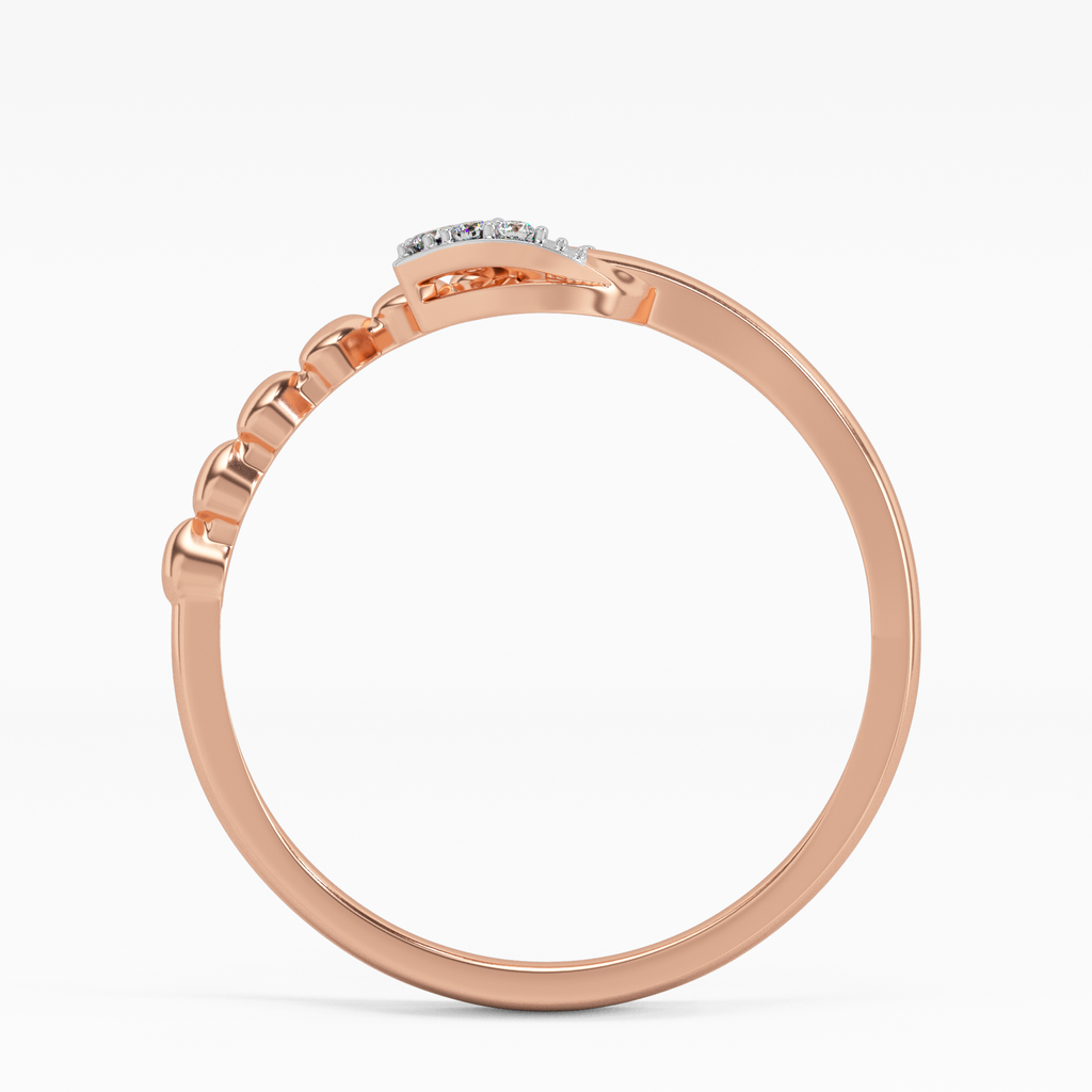 Precious Peony Gold and Diamond Ring