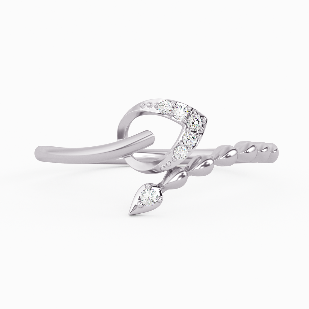 Precious Peony Gold and Diamond Ring