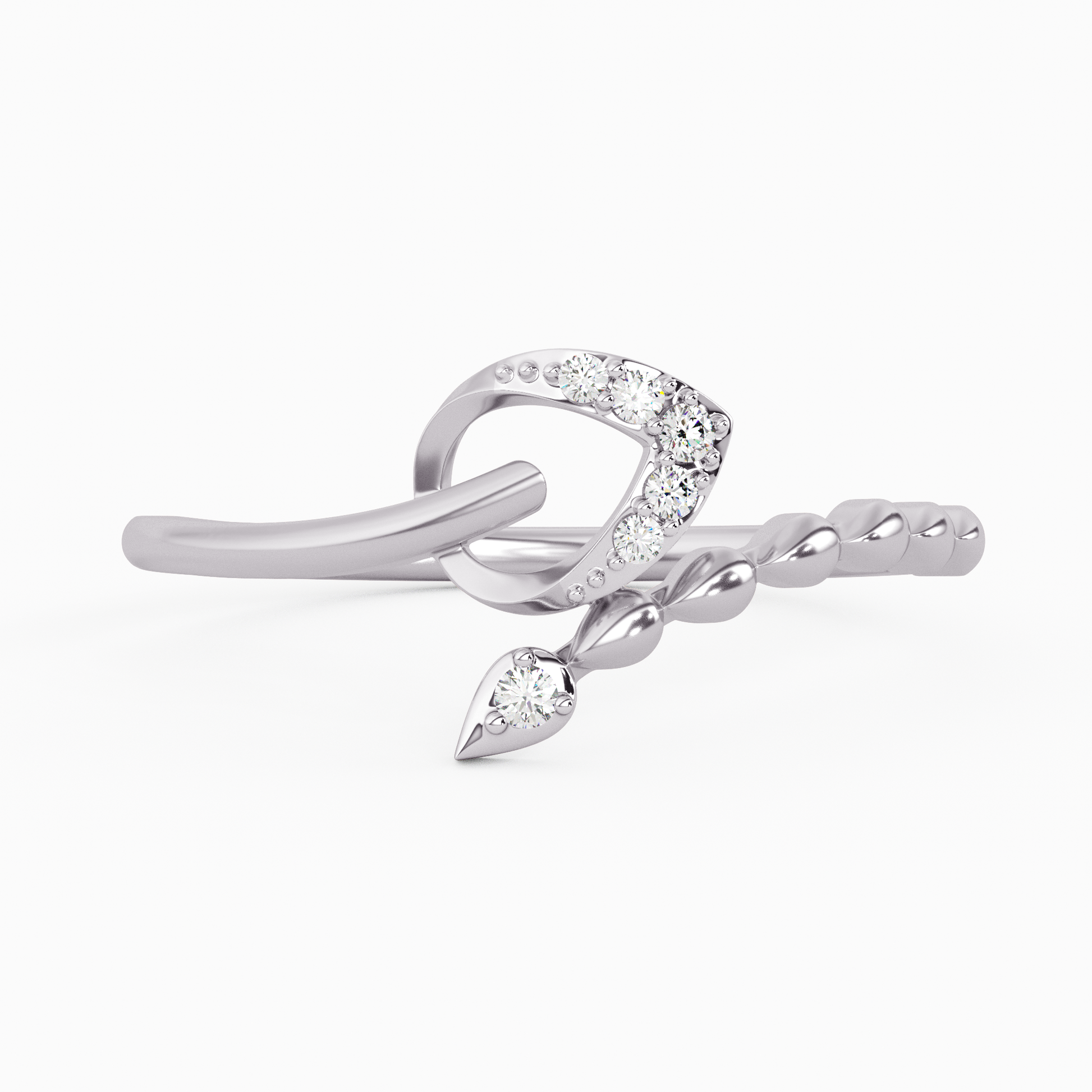 Precious Peony Gold and Diamond Ring