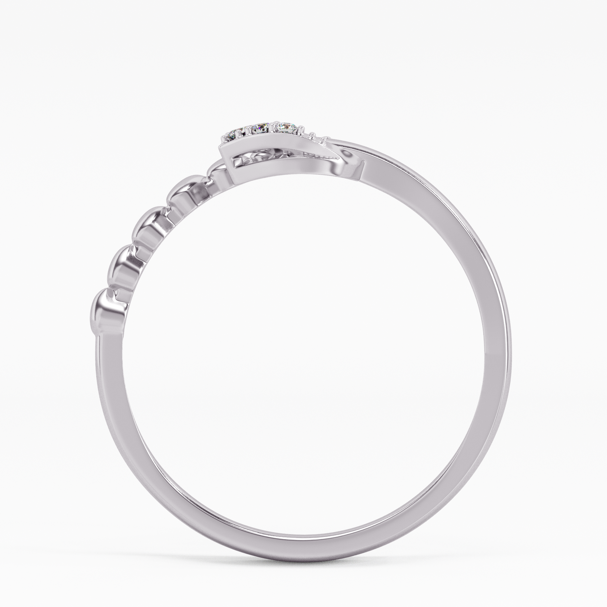 Precious Peony Gold and Diamond Ring