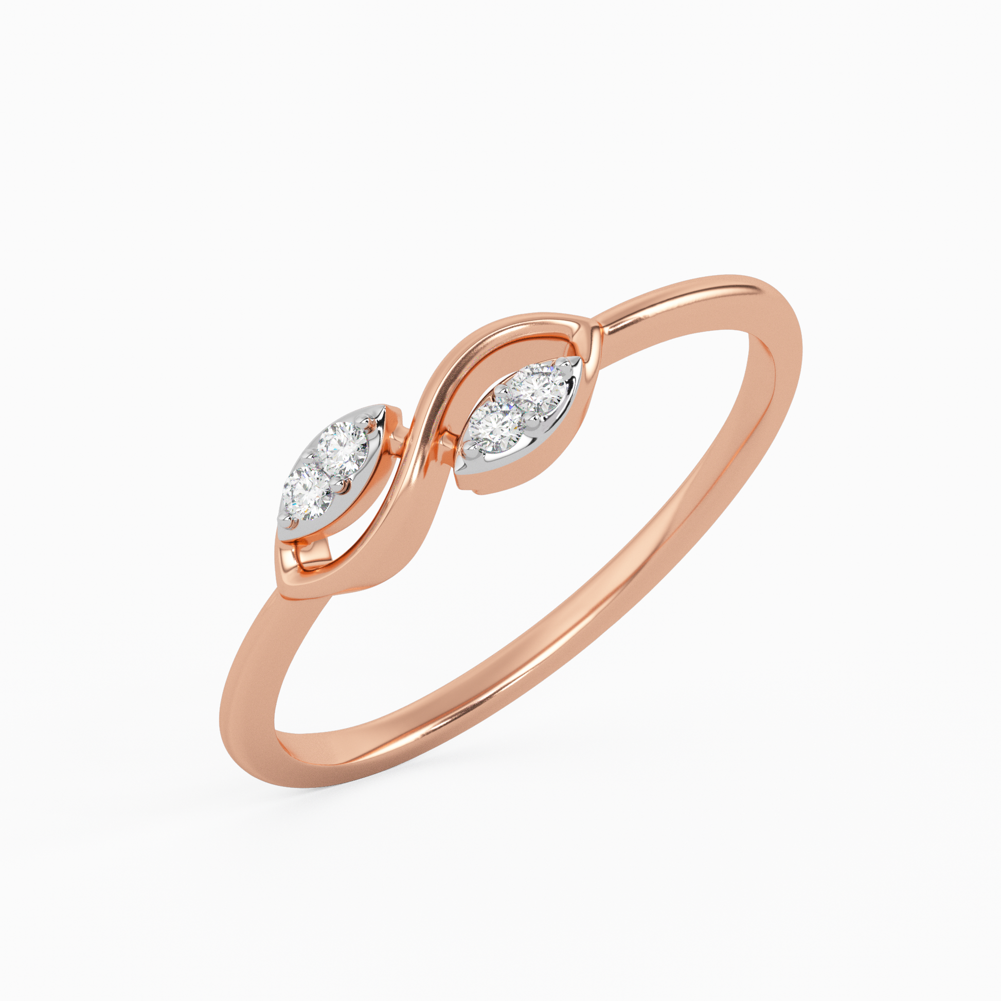 Iconic Hyacinth Gold and Diamond Ring