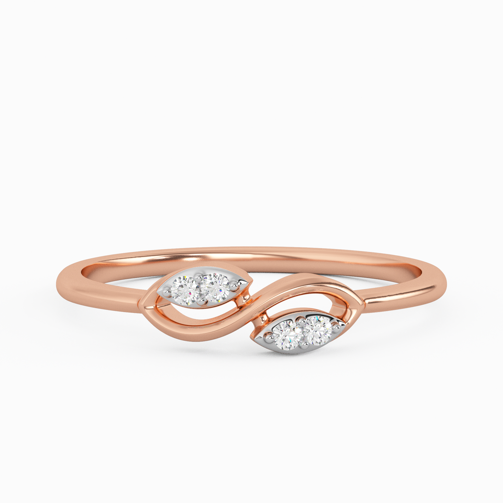 Iconic Hyacinth Gold and Diamond Ring