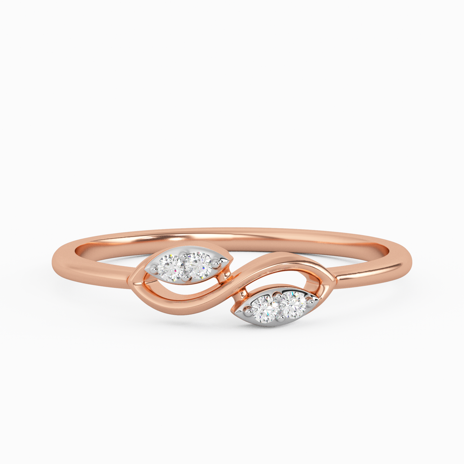 Iconic Hyacinth Gold and Diamond Ring