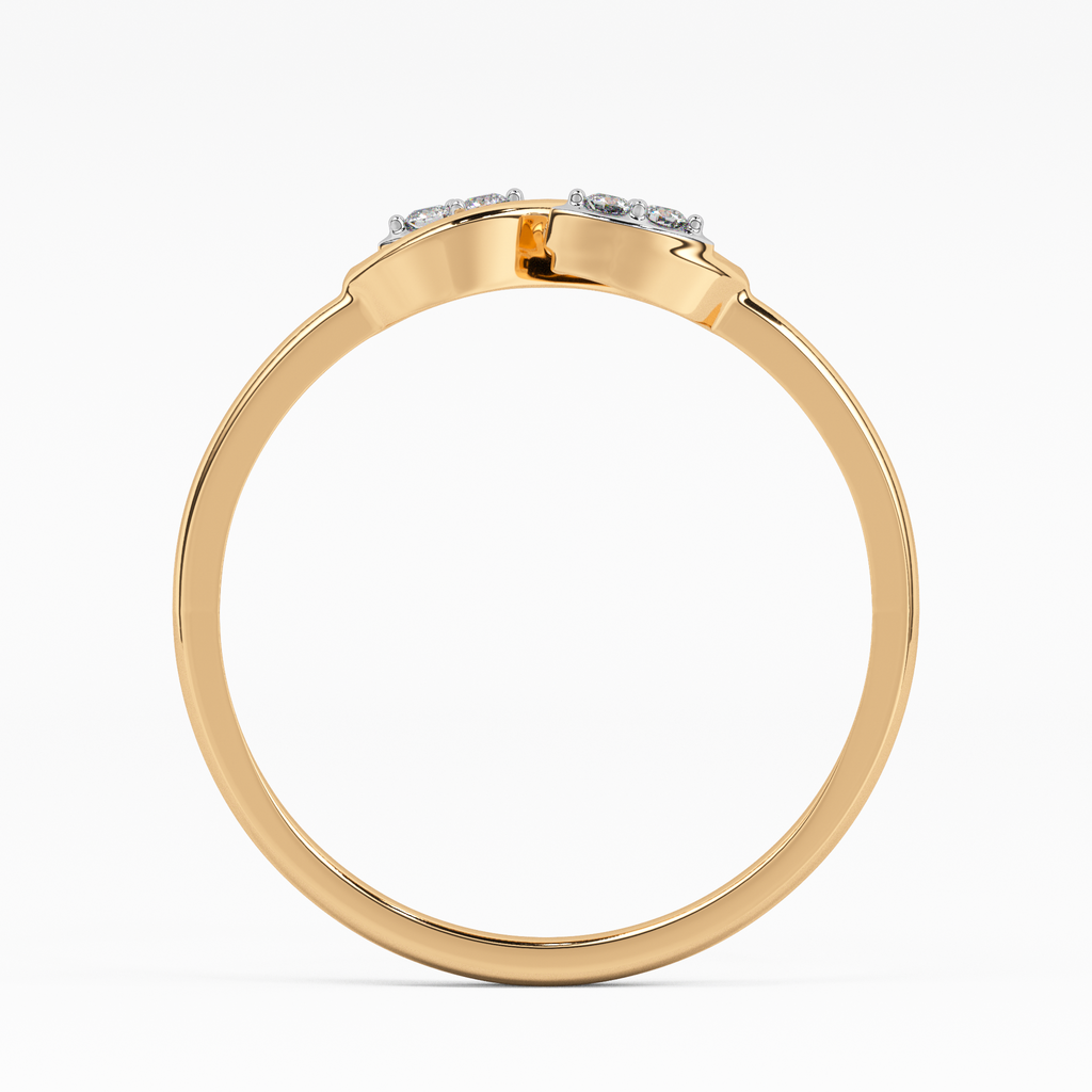 Iconic Hyacinth Gold and Diamond Ring