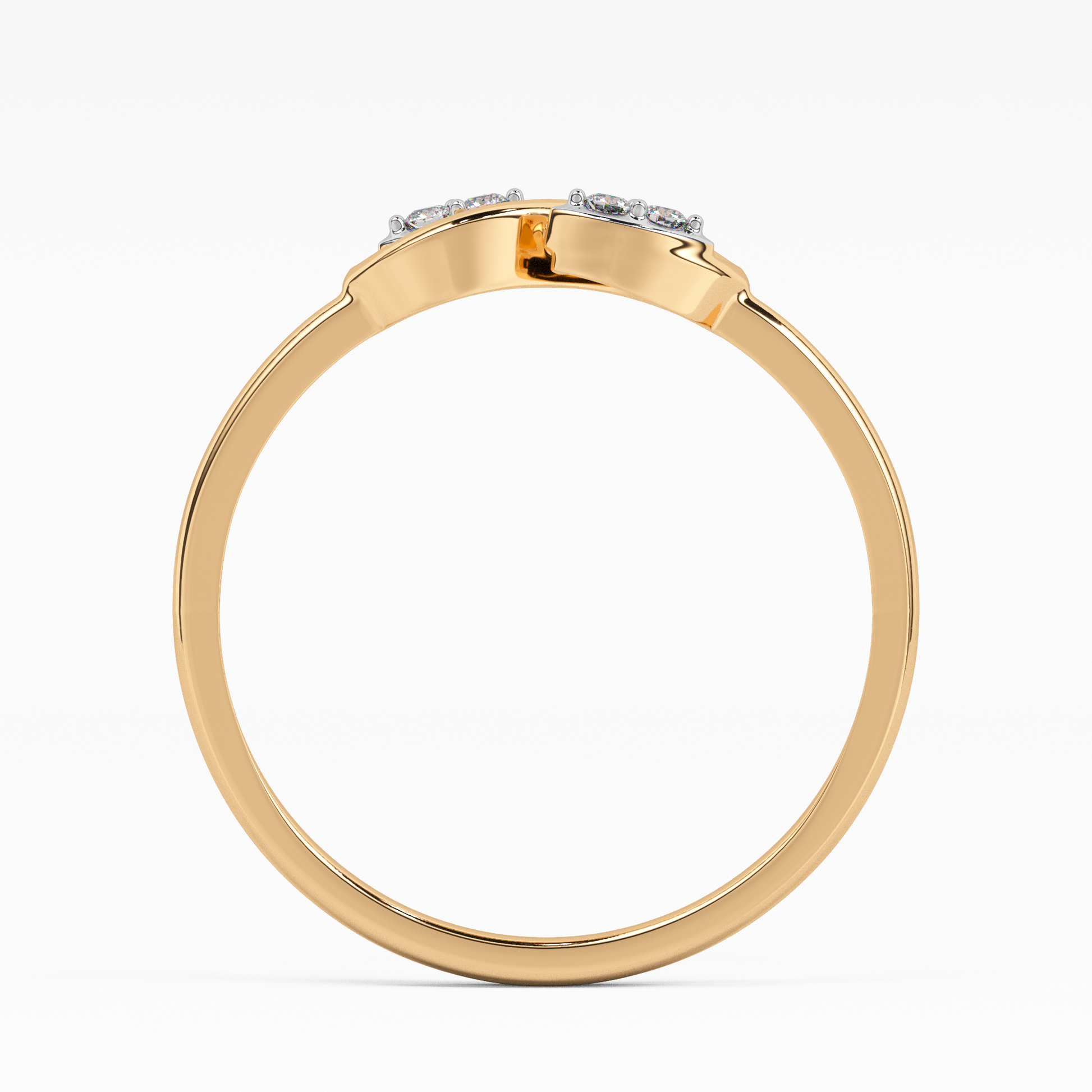 Iconic Hyacinth Gold and Diamond Ring