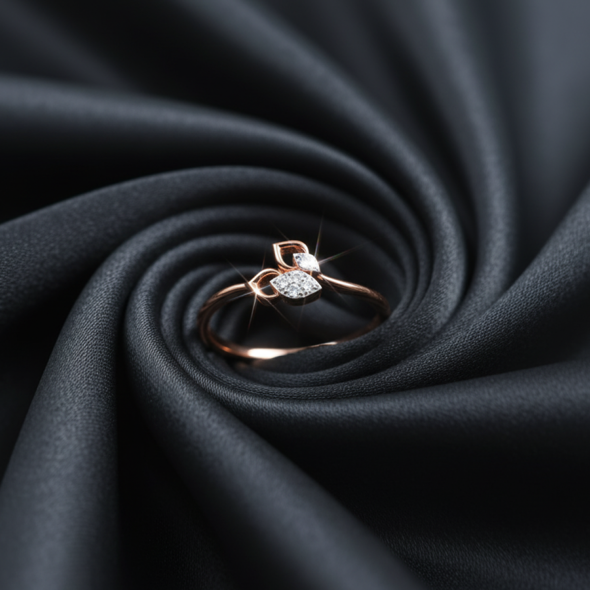 Magnificent Marigold Gold and Diamond Ring