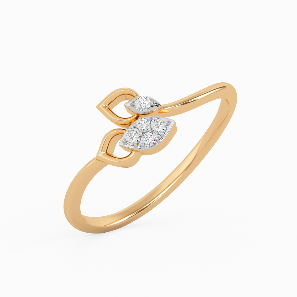 Magnificent Marigold Gold and Diamond Ring