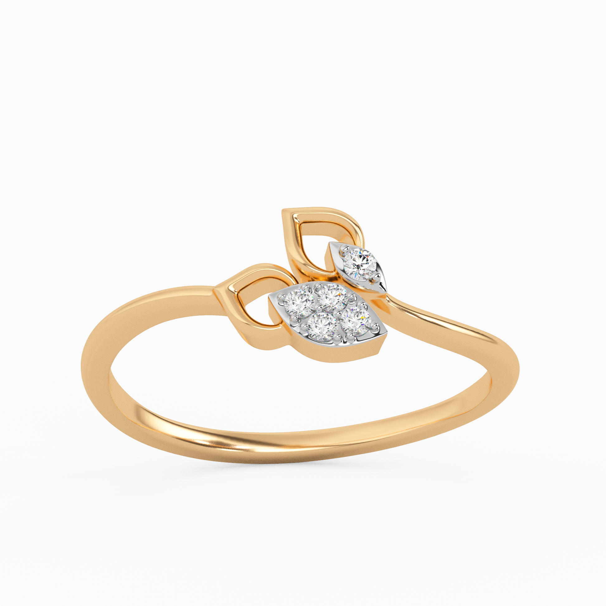 Magnificent Marigold Gold and Diamond Ring