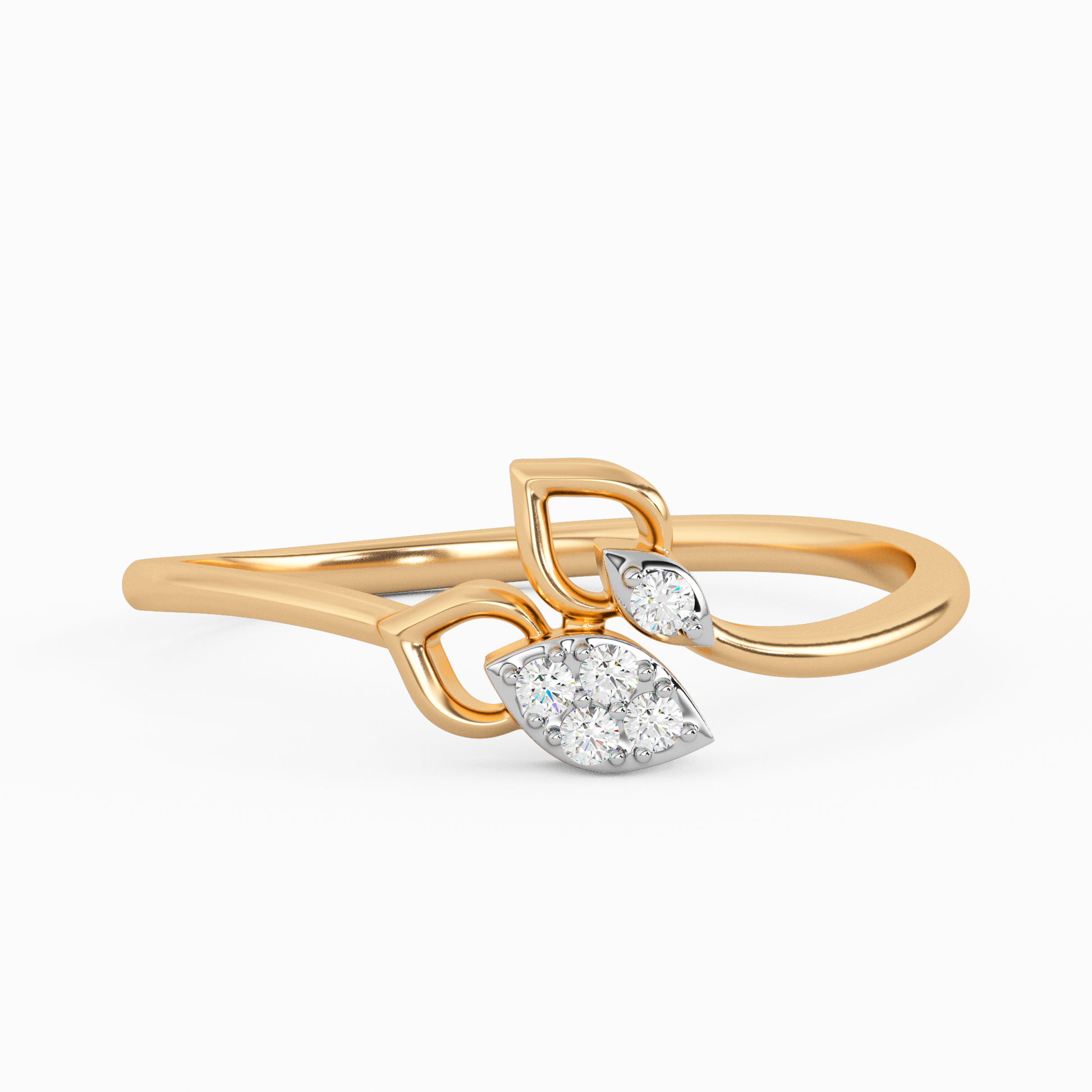 Magnificent Marigold Gold and Diamond Ring