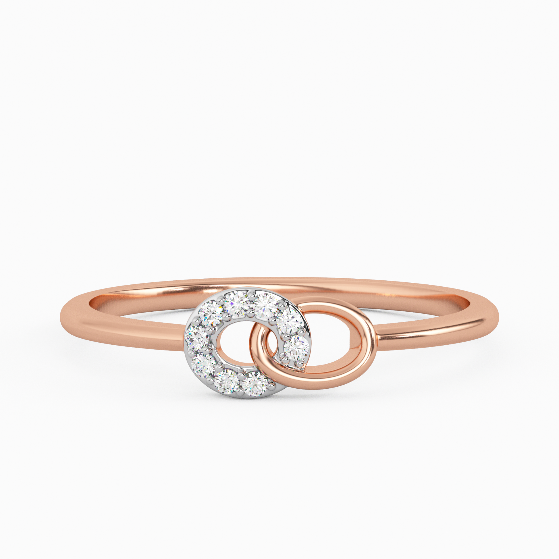 Ornamental Opulence Gold and Diamond Ring