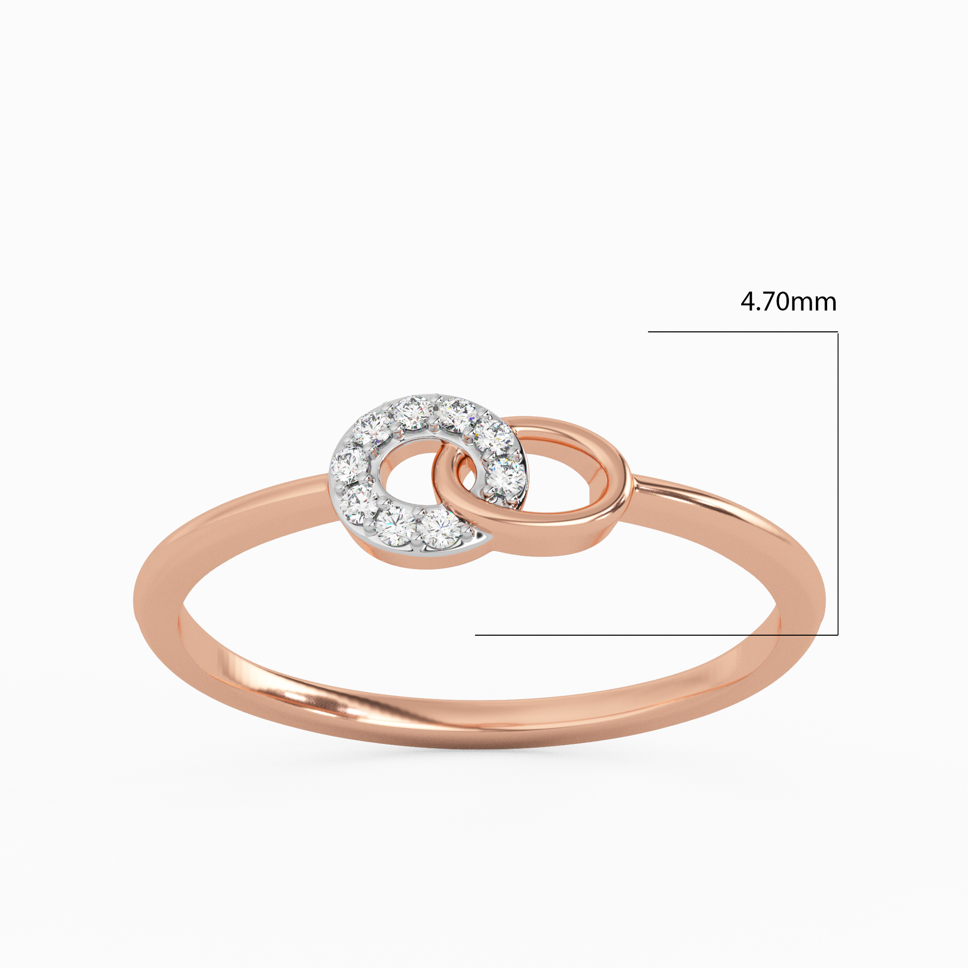 Ornamental Opulence Gold and Diamond Ring