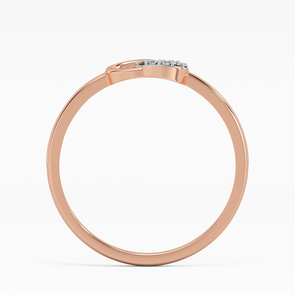 Ornamental Opulence Gold and Diamond Ring