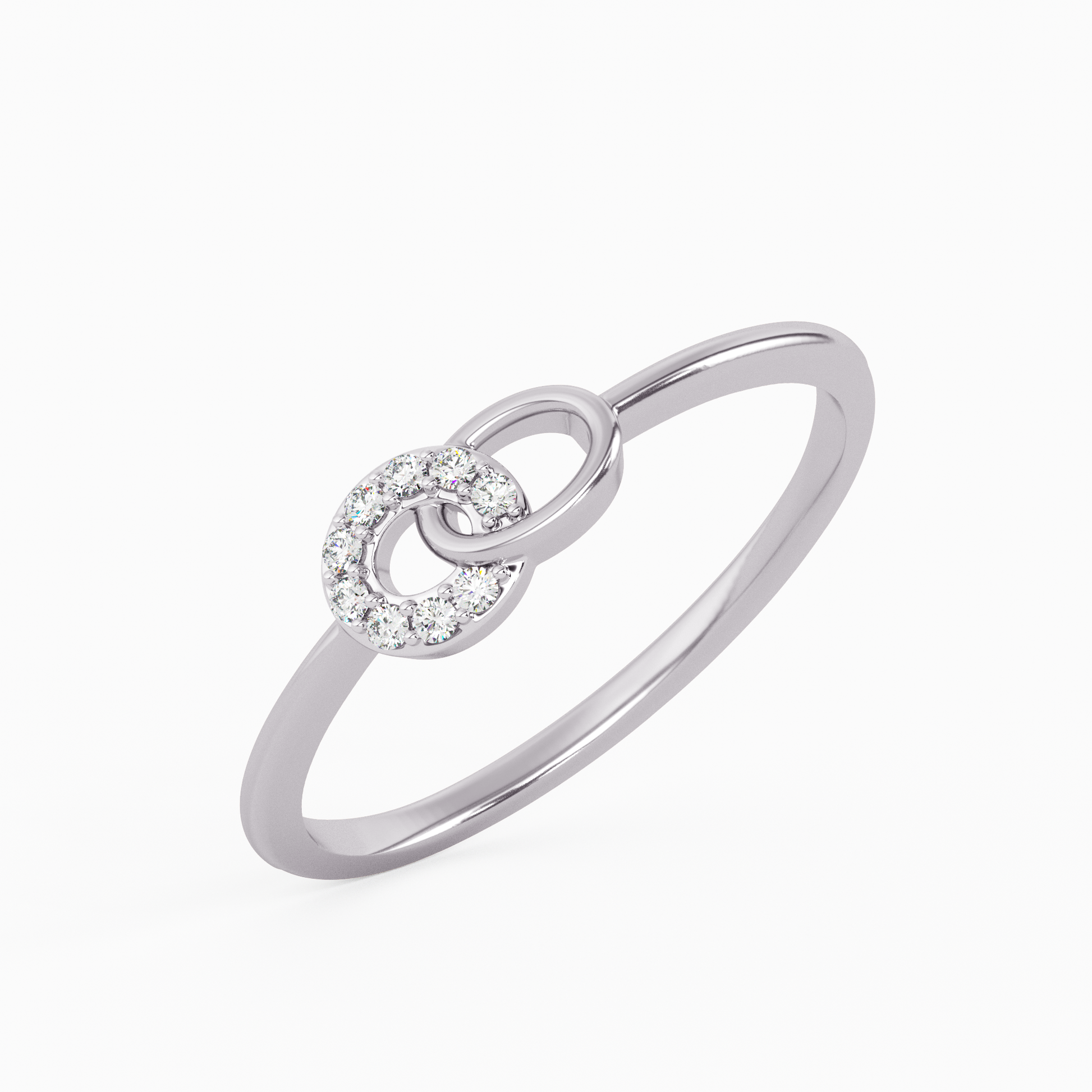 Ornamental Opulence Gold and Diamond Ring