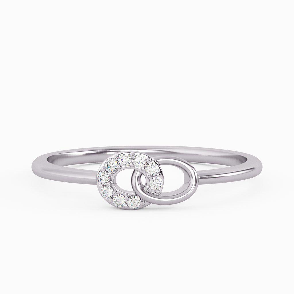 Ornamental Opulence Gold and Diamond Ring