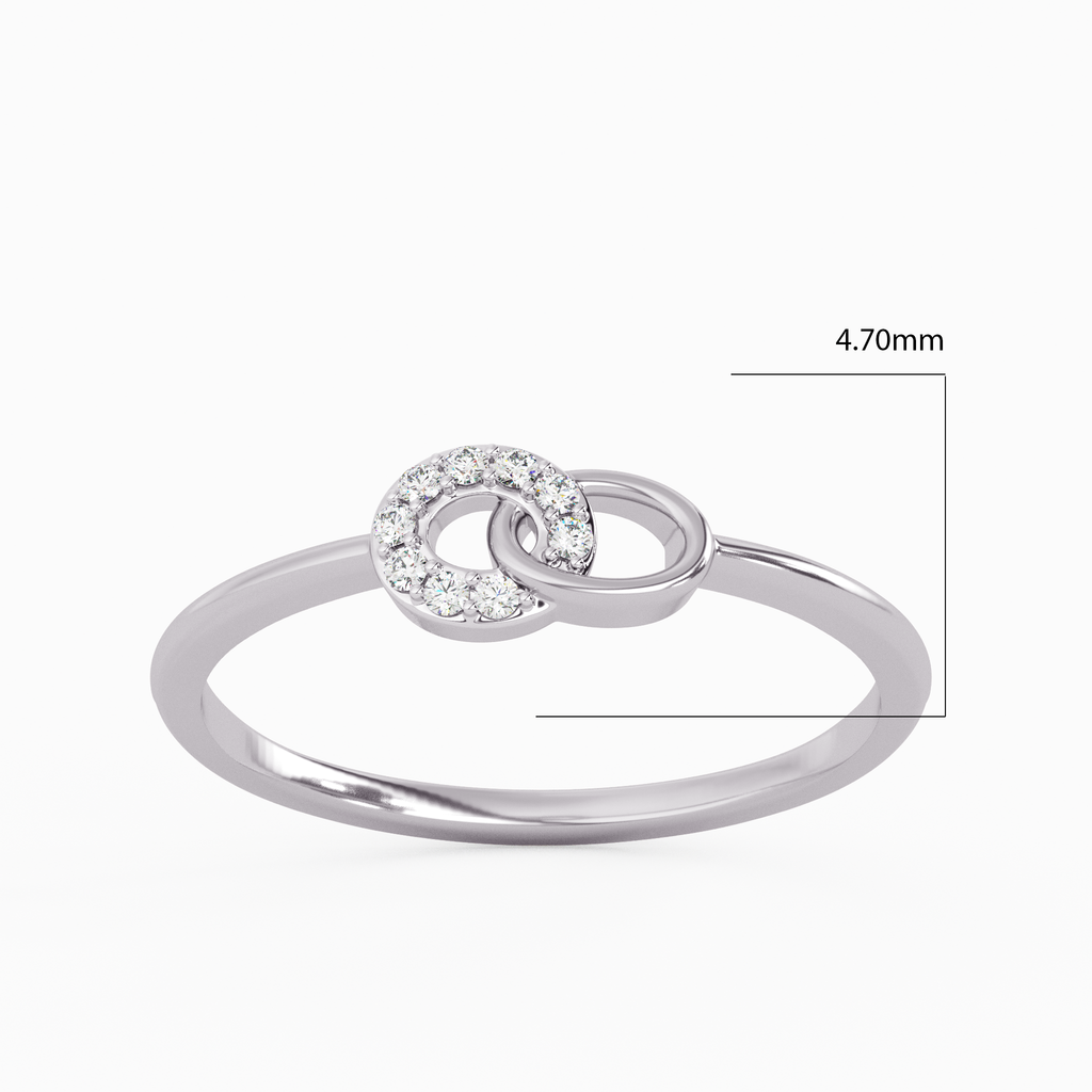 Ornamental Opulence Gold and Diamond Ring