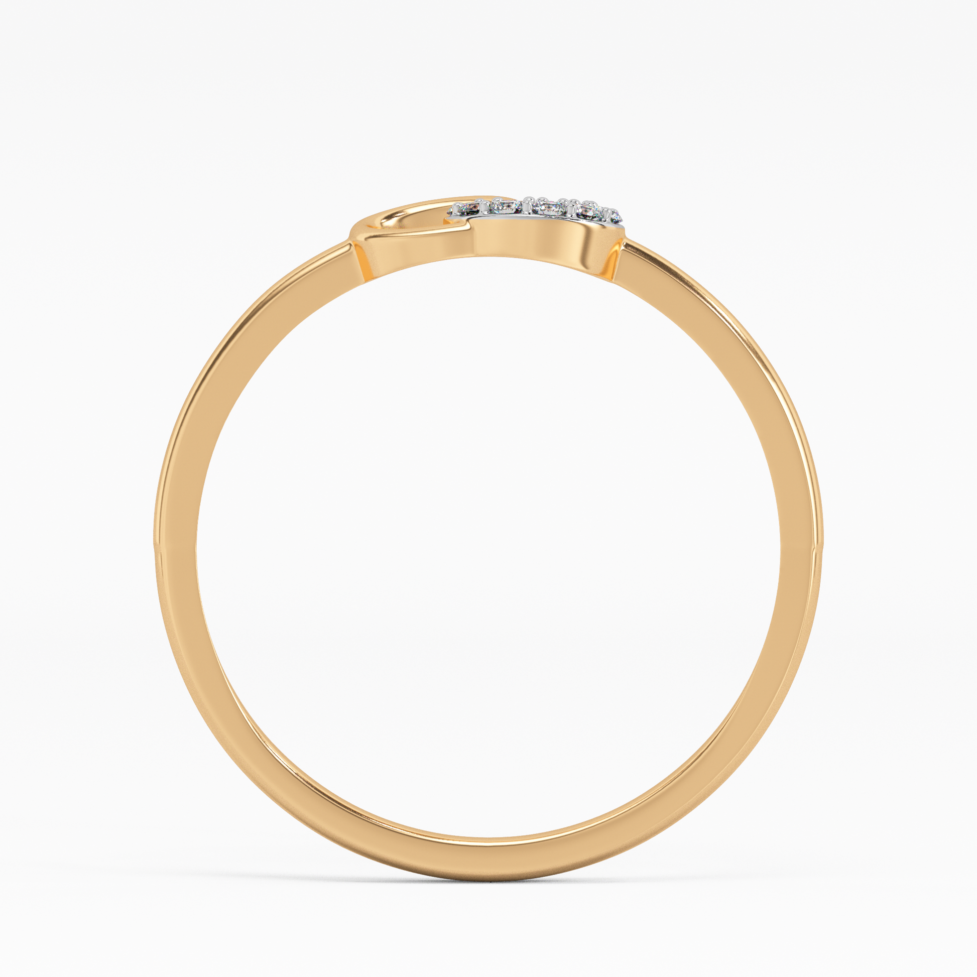 Ornamental Opulence Gold and Diamond Ring