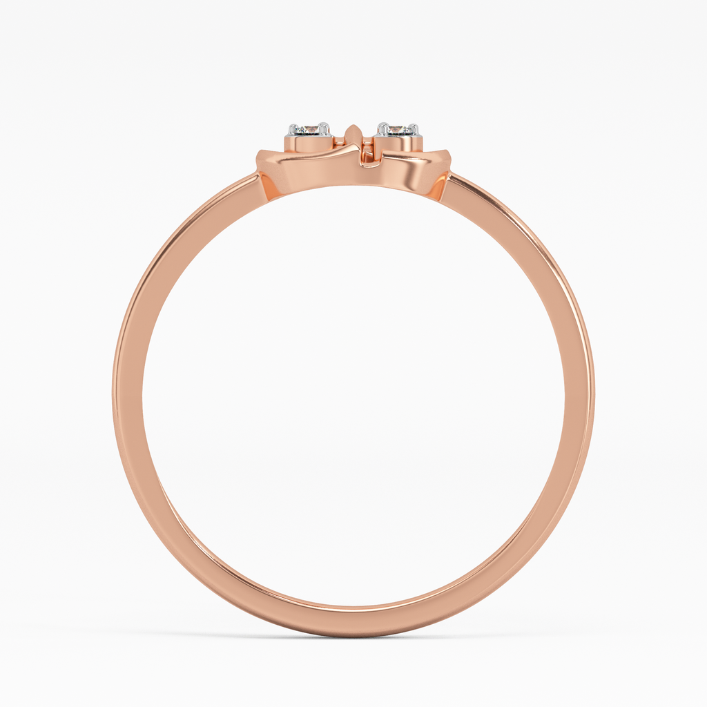 Sparkling Sentiments Gold and Diamond Ring