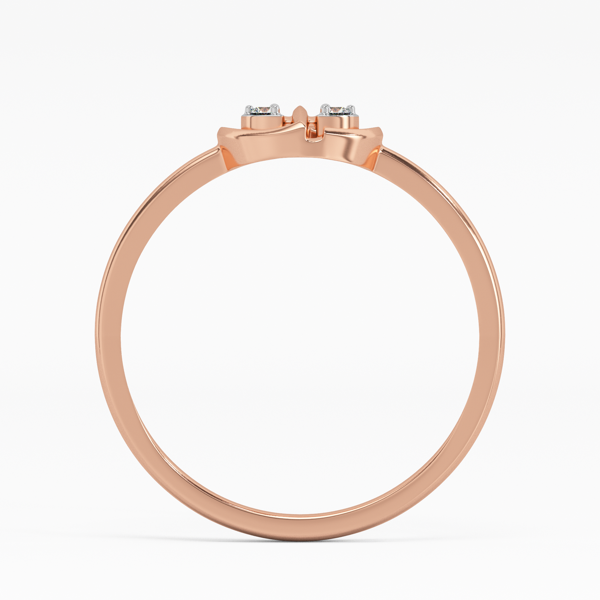 Sparkling Sentiments Gold and Diamond Ring