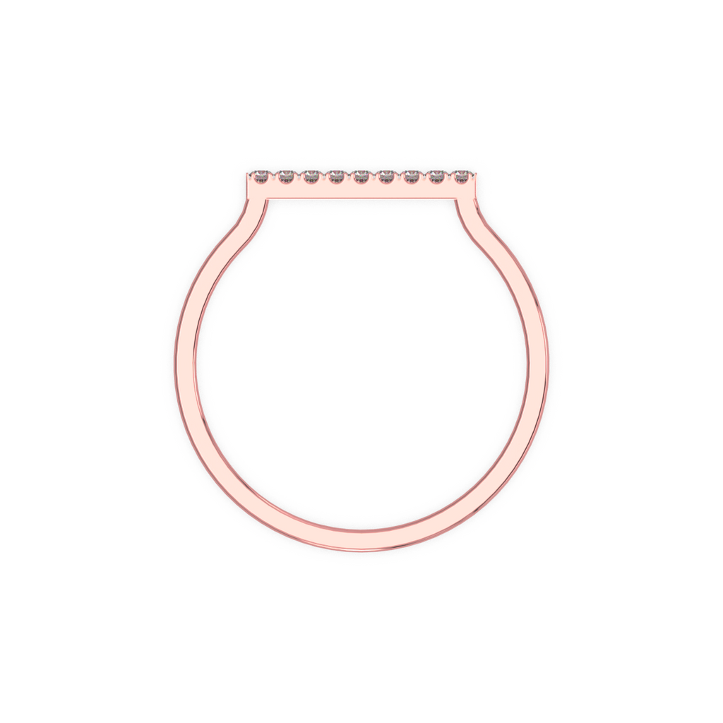 Bonds of Beauty Gold and Diamond Ring