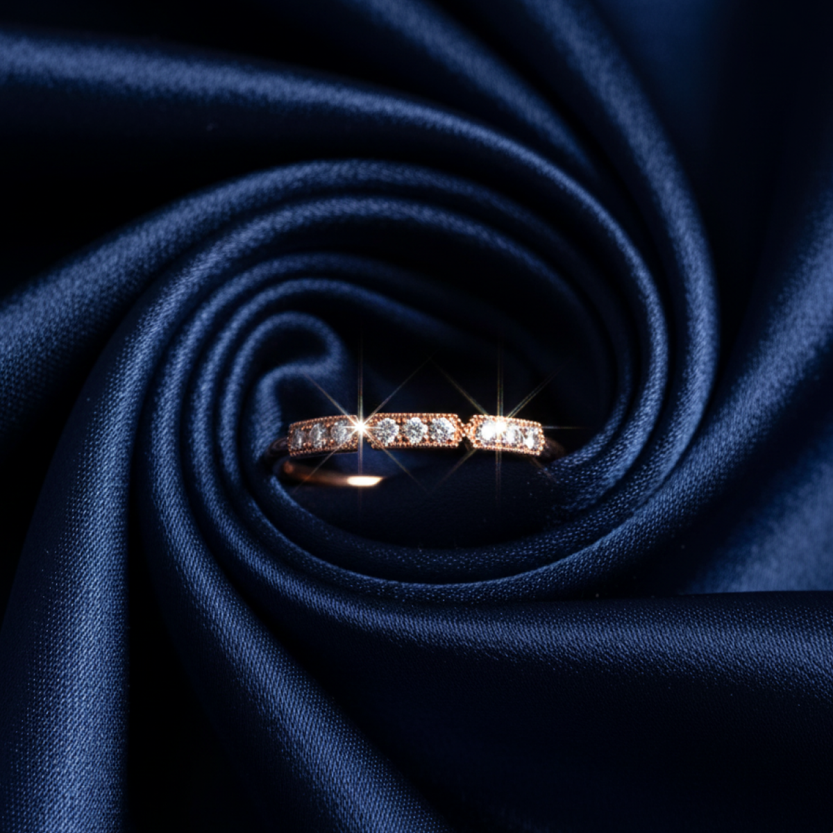 Summer Romance Gold and Diamond Ring