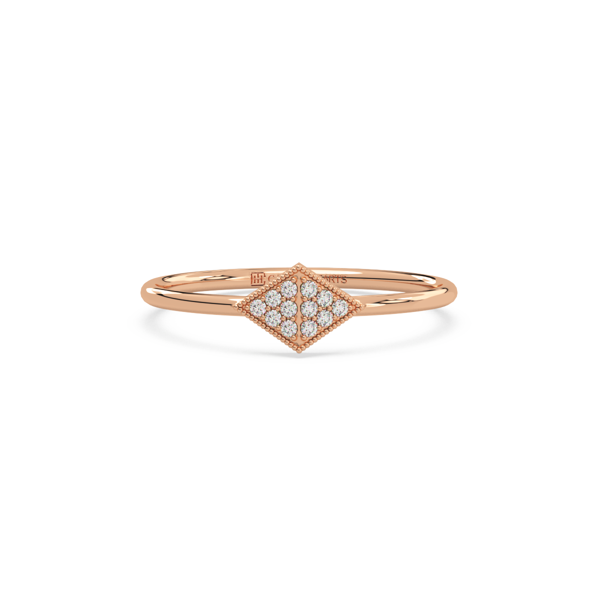 Daydreaming Wallflower Gold and Diamond Ring