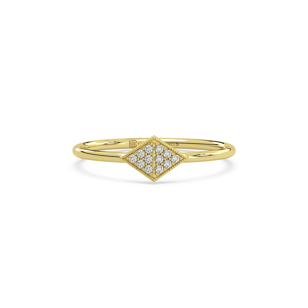 Daydreaming Wallflower Gold and Diamond Ring