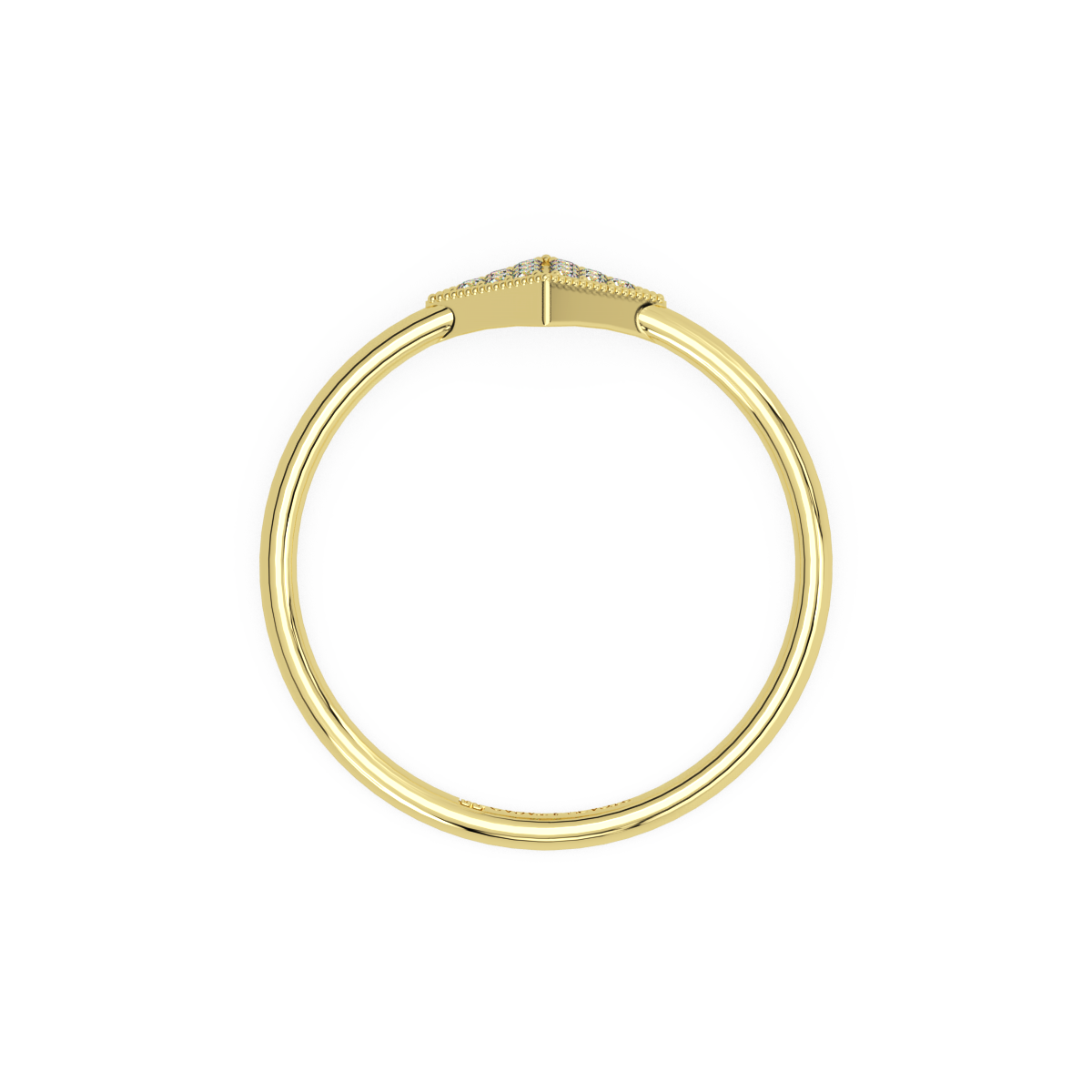 Daydreaming Wallflower Gold and Diamond Ring