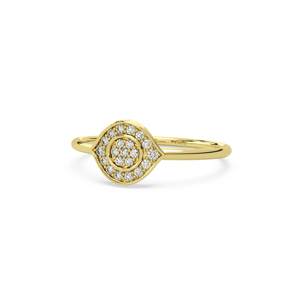 Golden Queen Gold and Diamond Ring