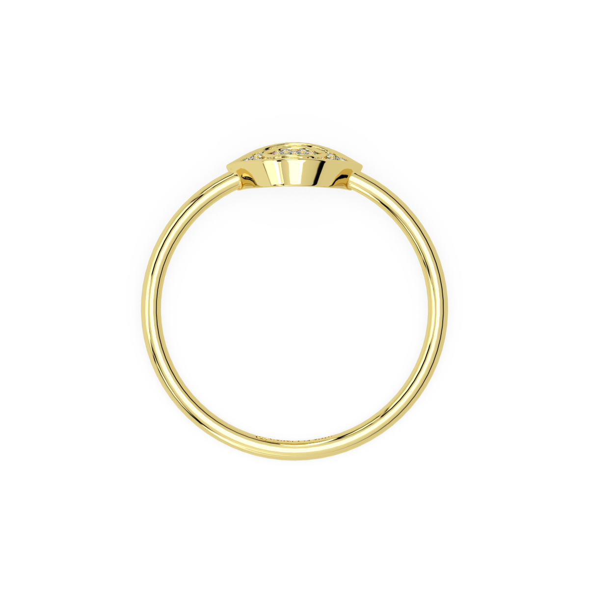 Golden Queen Gold and Diamond Ring