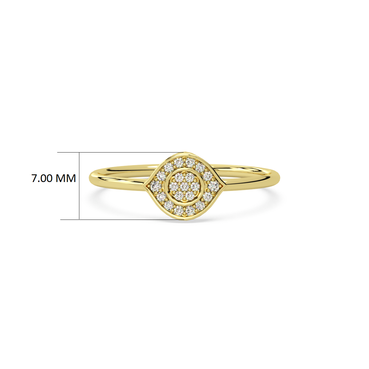 Golden Queen Gold and Diamond Ring